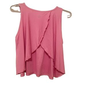 Beyond Yoga Women's Spacedye Motivate Cropped Tank Pink Bloom Bra Size‎ M  U.S.A